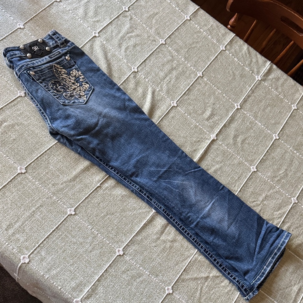 Miss Me Blue Boot Cut Jeans